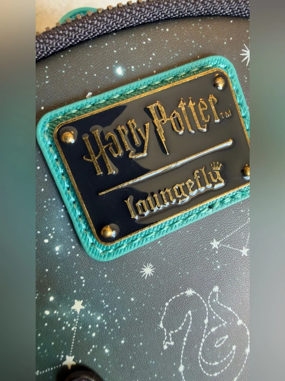 NWT Loungefly Harry Potter Hogwarts Castle Glow Mini Backpack